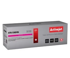 Activejet ATK-590MN dažų kasetė (pakeitimas Kyocera TK-590M; Supreme; 5000 puslapių; rausvai raudona)