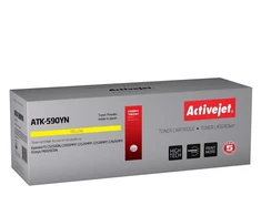 Activejet ATK-590YN Toneris (replacement for Kyocera TK-590Y; Supreme; 5000 pages; yellow)