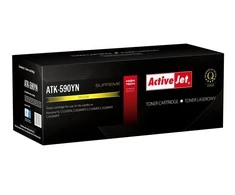 Activejet ATK-590YN Toneris (replacement for Kyocera TK-590Y; Supreme; 5000 pages; yellow)