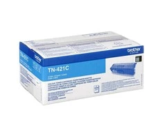 BROTHER TN-421C CYAN TONER, 1,800P
