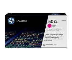 Hewlett Packard (HP) HP 507A Magenta Toneris Cartridge, 6000 puslapių, skirta HP LaserJet Enterprise 500 color M551