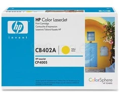 Hewlett Packard (HP) HP Color LaserJet CP4005 Toneris Geltona (7.500 pages)