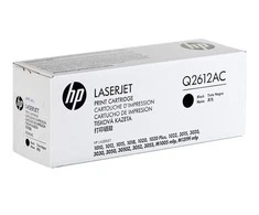 Hewlett Packard (HP) HP Q2612A cartridge, juodas