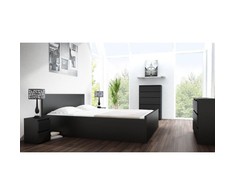 Top E Shop Naktinis Staliukas - Topeshop M2 Juodas 2 Stalčiai.