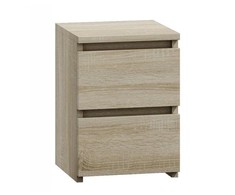 Top E Shop Naktinis Staliukas - Topeshop M2 Sonoma 2 Stalčiai Ąžuolas
