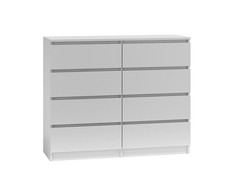 Top E Shop komoda - Topeshop M8 120 Balta