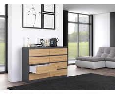 Top E Shop Topeshop M8 140 ANT/ART KPL komoda