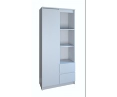 Top E Shop Biuro Knygų Lentyna - Topeshop Rs-80 Bily Biel, Balta