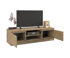 Top E Shop Televizoriaus Stovas - Topeshop RTV120 Artisan, Pilkas