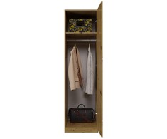 Top E Shop Miegamojo Spinta - Topeshop SD-50 Artisan KPL 5 Lentynų Ąžuolo Spinta
