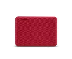 Išorinis kietasis diskas TOSHIBA Canvio Advance, raudonas, 2TB