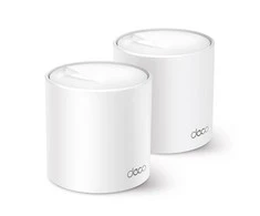 TP-Link viso namo tinklelio „Wi-Fi 6“ sistema | „Deco X50“ (2 vnt. pakuotė) | 802.11ax | 574+2402 Mb/s | Ethernet LAN (RJ-45) jungtys 3 | Tinklo palaikymas: Taip | MU-MiMO: Taip | Ne, mobilusis plačiajuostis ryšys: | Antenos tipas: Vidinė