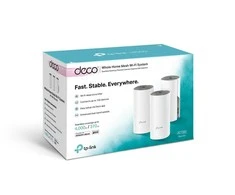 Maršrutizatorius TP-LINK AC1200 viso namo tinklelio „Wi-Fi“ sistema „Qualcomm“ CPU 867 Mbps, 5 GHz + 300 Mbps, 2,4 GHz 2 10/100 Mbps prievadai 2 vidinės antenos
