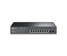 Šakotuvas TP-LINK | „JetStream“ 10 prievadų gigabito išmanusis „PoE“ komutatorius | TL-SG2210MP | Valdomas L2 | Montuojamas į stelažą | SFP jungčių kiekis: 2 | PoE+ jungčių kiekis: 8 | Maitinimo šaltinio tipas: vienas