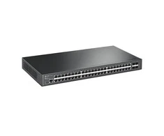 Šakotuvas TP-LINK | Jungiklis | T2600G-52TS | Tvarkoma L2 | Montuojamas ant stovo | Gigabit Ethernet (vario) jungtys kiekis 48 | SFP jungtys kiekis 4 | 36 mėn.