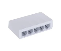 Šakotuvas TP-LINK LiteWave 5 prievadų 10/100M stalinio kompiuterio jungiklis 5 10/100M RJ45 prievadų darbalaukio plastikinis dėklas