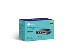 Šakotuvas TP-LINK | Jungiklis | TL-SF1005LP | Nevaldomas | Darbalaukis | 10/100 Mbps (RJ-45) jungtys kiekis 5 | Maitinimas per Ethernet (PoE) jungtys kiekis 4 | Maitinimo tipas Išorinis