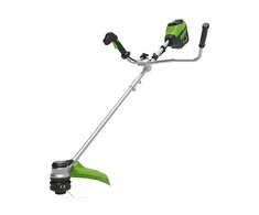 Greenworks GD60BCB  60V krūmapjovė 40 cm, su dviračio tipo rankena (be akumuliatoriaus ir kroviklio)