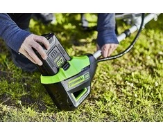 Greenworks GD60BCB  60V krūmapjovė 40 cm, su dviračio tipo rankena (be akumuliatoriaus ir kroviklio)