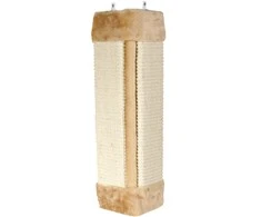 TRIXIE Draskyklė kampams, sizalis-pliušas, su kačių mėta, 23x49 cm, natural-smėlio