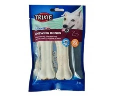 TRIXIE Denta Fun skanėstai šunims, kramtomi antienos kauliukai 70 g
