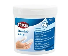 TRIXIE Dental-Care dantų valymo servetėlės - 50 vnt.