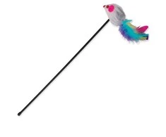 TRIXIE Meškerė su pele, plastm.-pliušas, su kačių mėta, 50 cm