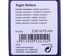 TRIXIE Night Reflect - reguliuojamas pavadėlis šuniui - XS-S