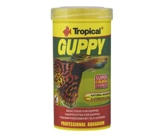 TROPICAL Guppy - maistas akvariumo žuvims - 250 ml/50 g