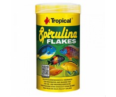 TROPICAL Spirulina Flakes - maistas akvariumo žuvims - 250 ml/50 g