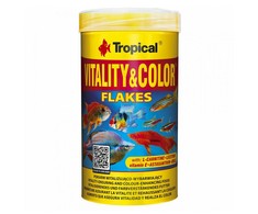 TROPICAL Vitality&amp;Color - maistas akvariumo žuvims - 250 ml/50 g