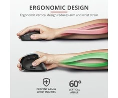 Voxx Belaidė įkraunama ergonominė pelė 23731