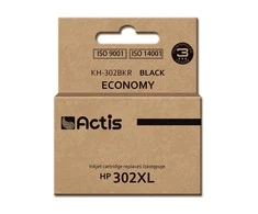 Rašalo Kasetė - Actis KH-302BKR Pakeitimas HP 302XL 20ml Juoda