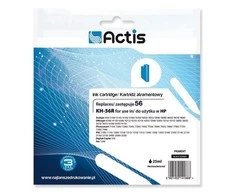 Rašalinė kasetė Actis KH-56R ink  HP spausdintuvui; HP 56 C6656A replacement; Standard; 20 ml; juodas