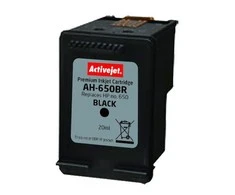 Rašalo Kasetė - Activejet AH-650BR Juoda, 20 ml