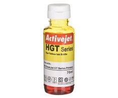 Rašalo Kasetė - Activejet AH-GT52Y 70ml Aukštos Talpos Pakeitimas HP GT-52Y Geltona