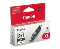 CANON 1LB CLI-551XLBK rašalo kasetė juodas didelės talpos 11ml 4,425 puslapiai 1 pak. XL