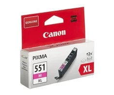 CANON 1LB CLI-551XLM rašalo kasetė purpurinė didelės talpos 680 puslapių 1 pakuotė XL