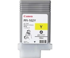 Rašalas Canon PFI102Y yellow dye | 130ml | LP17/LP24/iPF500/iPF6X0/iPF7X0