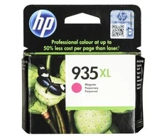 Hewlett Packard (HP) Originali HP 935XL didelio našumo purpurinė rašalo kasetė