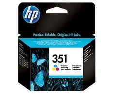 Hewlett Packard (HP) HP CB337EE rašalo kasetė Nr.351, trispalvė