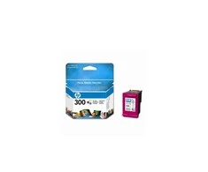 Hewlett Packard (HP) HP 300 trispalvė rašalo kasetė su Vivera rašalu, 165 puslapiai, skirta HP DeskJet D2560, F4280, F4500