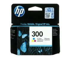 Hewlett Packard (HP) HP 300 trispalvė rašalo kasetė su Vivera rašalu, 165 puslapiai, skirta HP DeskJet D2560, F4280, F4500