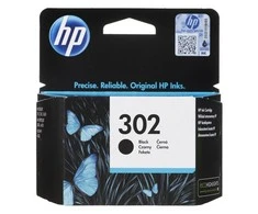 Hewlett Packard (HP) HP 302 juoda rašalinė