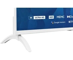 Televizorius TV 43" Blaupunkt 43UBG6010S 4K Ultra HD LED, GoogleTV, Dolby Atmos, WiFi 2.4-5GHz, BT, baltas