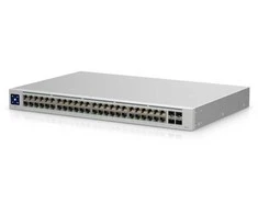 Ubiquiti UniFi USW-48 tinklo komutatorius Valdomas L2 gigabito eternetas (10/100/1000) sidabrinis
