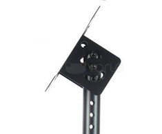 ART RAMP P-107B ART Laikiklis P-107B, 47-76cm iki projektoriaus juodas 15KG Tvirtinimas prie lubinio laikiklio