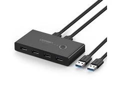 USB jungiklis KVM USB 2x4 UGREEN USB 3.0