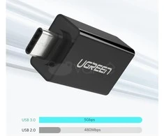 UGREEN USB-A 3.0 į USB-C 3.1 adapteris - Baltas
