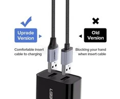 UGREEN micro USB laidas QC 3.0 2.4A 0.5m